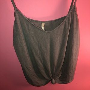 Grayish Green tank top from Aeropostale